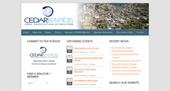 Desktop Screenshot of crrealtors.org